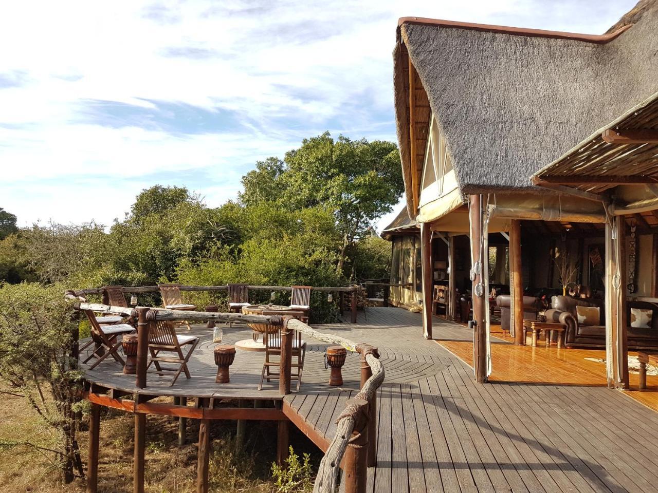 Bush Lodge – Amakhala Game Reserve Bagian luar foto